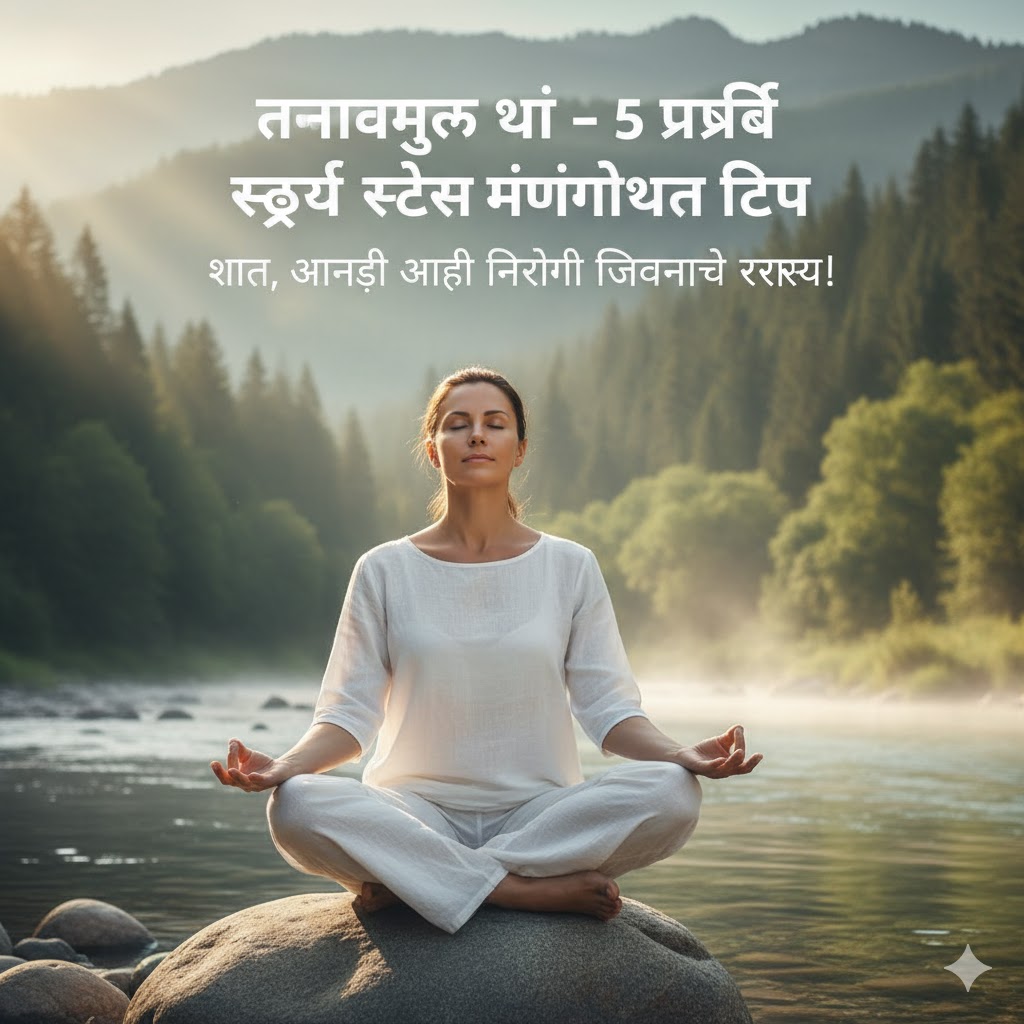 तणावमुक्त जीवन: रोजच्या जीवनातील स्ट्रेस मॅनेजमेंटचे 5 प्रभावी मार्ग